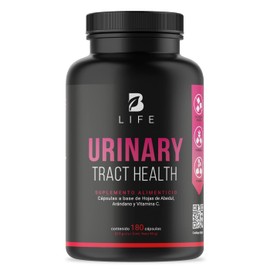 Urinary Tract Health de 180 Cápsulas. Ingredientes naturales: Hojas de Abedul, Arándano y Vitamina C. Urinary Tract Health B Life.
