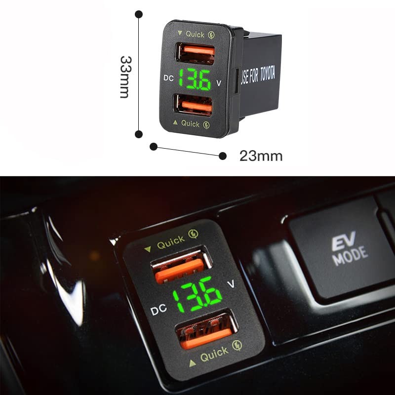 YOBIS Power Socket, 2 USB Ports, Communication Panel, Smartphone Charger,