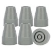 supregear 6 Pack Rubber Crutch Tips, 22mm Crutch Tips, Heavy
