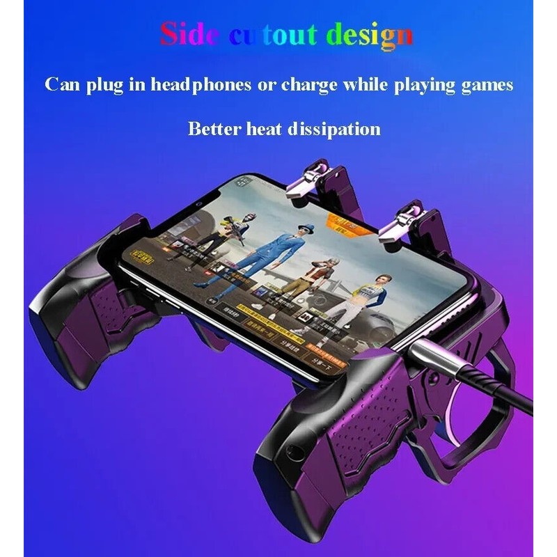 For PUBG Mobile Phone Game Controller Gamepad Joystick Wireless Universal