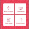 GUSTO [1500 Count] Bamboo Wooden Toothpicks Wood Round Single-Point -