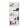 Furniwell Bookcase Bookshelves, 5-Shelf Tall Bookcase 71" Wood Open Display