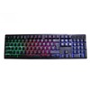 Keyboard Colorful Light Stable 104keys Suspended Keycap Wired Mechanical Gaming