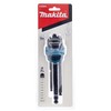 Makita B-65894 9 Piece Hex Key Wrench Set Black