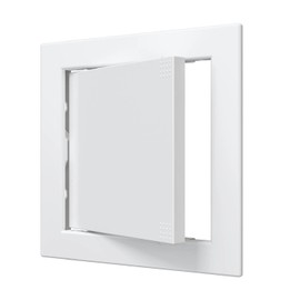 Inspection Door 15 x 15 cm White Inspection Flap Inspection Flap ABS Plastic Inspection Flap Drywall Maintenance Door Service Flap for Inspection and Cover Inspection Door Access Door 150 x 150 mm
