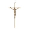 Gold Plated Finish Wall Crucifix