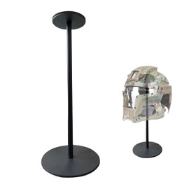 TYTAMMON Heavy Duty Metal Helmet Stand Hat Display Rack Cap Wig Holder Helmet Display Stand (1 piece)