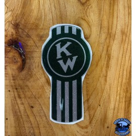 Kenworth Old Style Green/Silver Kenworth Emblem Decal Replacement High Quality USA