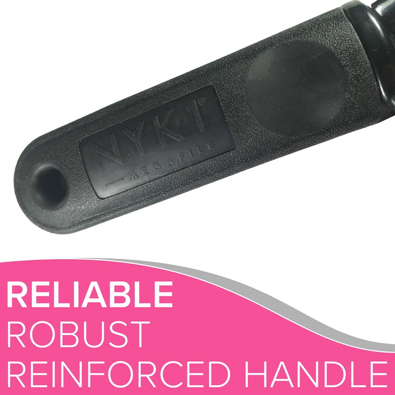 NYK1 pedicure foot rasp file, mega file, professional (black), the