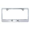 Elektroplate – Christian Fish Ichthys with Cross on Chrome All-Metal