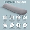SleepCloud Weighted Body Pillow 8lbs - Weighted Pillow for Deeper