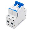 Baomain Miniature Circuit Breaker 2-Pole 40A NXB-63 DZ47-63 C40 400VAC,