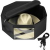 Hat Box for Travel & Storage, Upgrade Case for Cowboy,