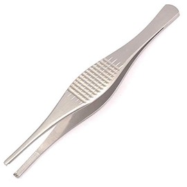 G.S Professional Ferris Smith Tissue Forceps, 2 X 3 Teeth Serrated Jaws 7 1/8 which Help to Improve Grip on tissues Length Made in High Stainless Steel Instrument Guaranteed Satisfaction