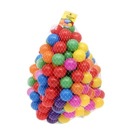 Straame Playballs, Soft Pit Balls for Kids, Small Colourful Plastic Balls, Crush Proof, No Sharp Edges, Toxic Free, Baby Approved Playball Set (Multicolour, 200 Balls)