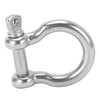 Bow Shackle, Great Load Capacity 304 Stainless Steel 10Pcs D