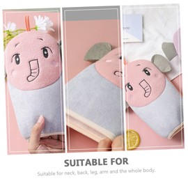 FRCOLOR 2pcs Cartoon Boy Girl Bath Gloves Thickened Shower Scrubbers for Body Cleaning Design for Boy Girl for Fun Bathing