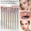 HEYMKGO Brochas de Maquillaje, Set Profesional de Brochas de Maquillaje
