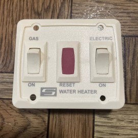 Suburban RV Gas-Electric Water Heater Wall Power Switch 232882 BRAND NEW CREAM