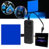 Electroluminescent El Sheet Panel Light - 3Modes Stay on/Slow Flash/Fast
