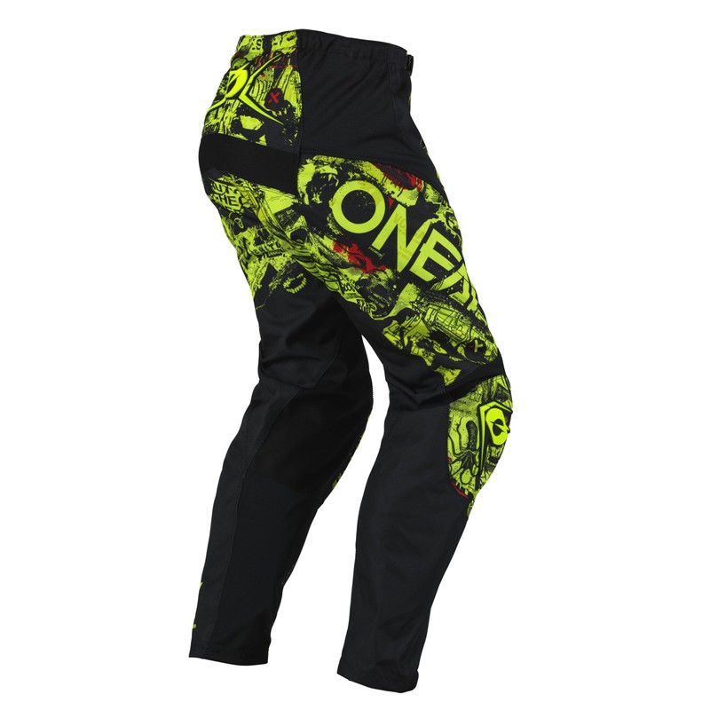 O'NEAL Element Attack Youth Pant Black/Neon 22