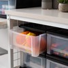 IRIS USA Plastic Stacking, Storage Organizer Unit with Sliding Drawer
