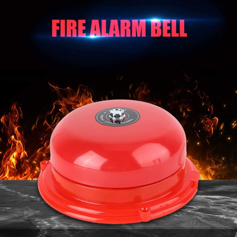 Sonew 4 Inch Fire Alarm Bell, 100 dB Metal Fire