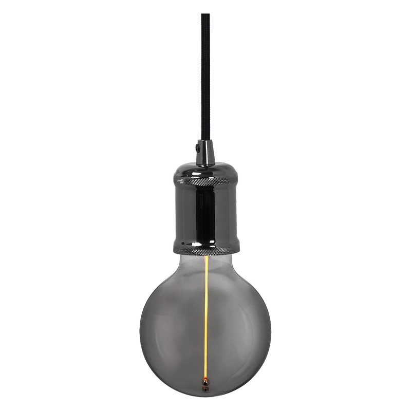 LEDVANCE Vintage 1906 Pendant Light Bobbin E27, Gun Metal, Max.