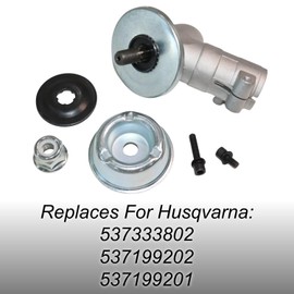 Arpisziv 537333802 Gear Head Assembly Fit for Hus-qvarna Trimmers 525LST++ 525L 326LX 326L 324LX 324LDX