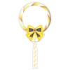 Hagoromo Perro CAN Badge Cover (Orange Mango) Can Batch Cover