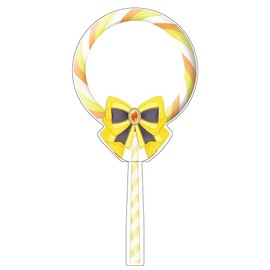 Hagoromo Perro CAN Badge Cover (Orange Mango) Can Batch Cover No. 82355