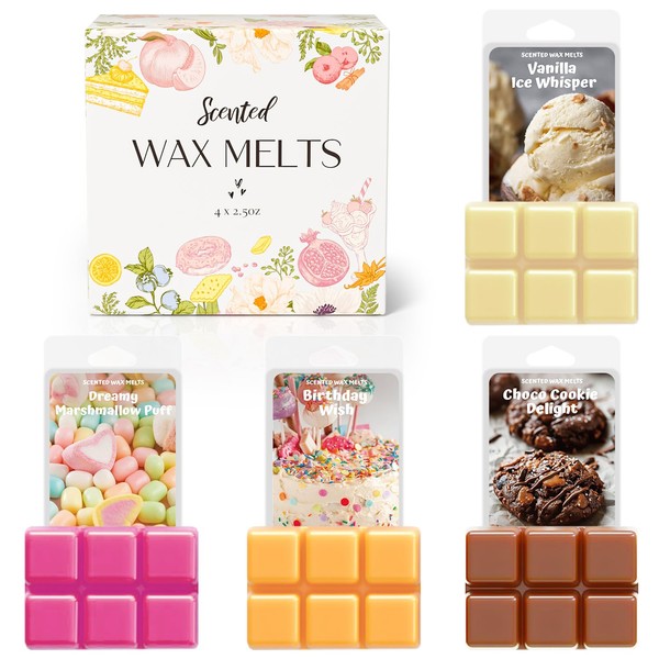 WAXCANPY Wax Melts, Scented Soy Wax Melts, Natural Soy Wax
