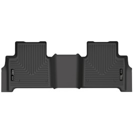 Husky Liners Weatherbeater Floor Mats | Fits 2022-2025 Jeep Grand Cherokee (New Body Style) | 2nd Row, 1-pc Black - 16841