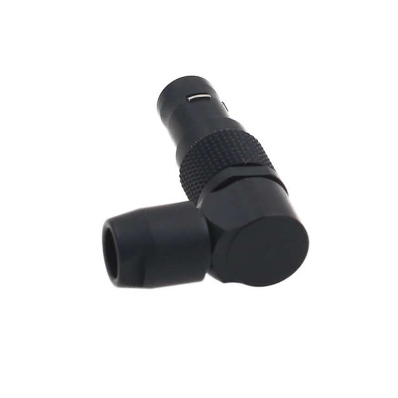 HangTon Black 0B FSG 9 Pin 90 Degree Plug Rotating