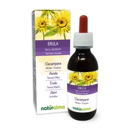 Alant (Inula Helenium) Roots Alcohol-Free Mother Tincture Naturalma Liquid Extract Drops 120 ml Dietary Supplement Vegan