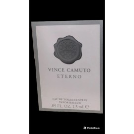 Vince Camuto Eterno for Men Eau de Toilette Spray 1.5 Ml 0.5 oz New Travel Size