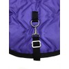 AJ Tack English Padded Saddle and Bridle Carrier Set Purple