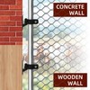 4Pack Wall Mount Gate Hinge, 1-3/8'' Pipe Gate Hinge Set