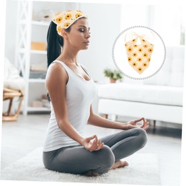 Healvian Floral Hair Scarf Cotton Headband Elastic Wrap for Women Stylish Turban