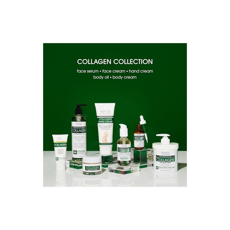 ADVANCED CLINICALS 2 PACK SET - SUERO FACIAL CON COLAGENO