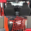 POETRYXIAO Rear Seat Isolation Pet Net, Back Seat Divider for