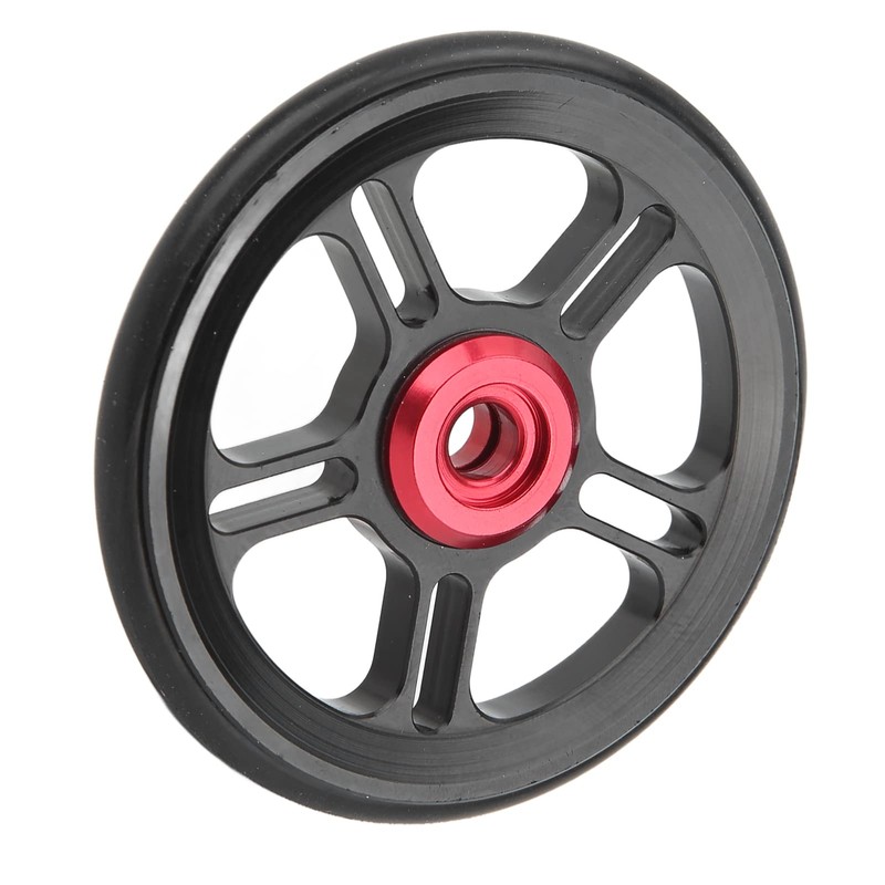 Bicycle Wheel Aluminum Alloy Auxiliary Folding Easy Wheel CNC Cutting