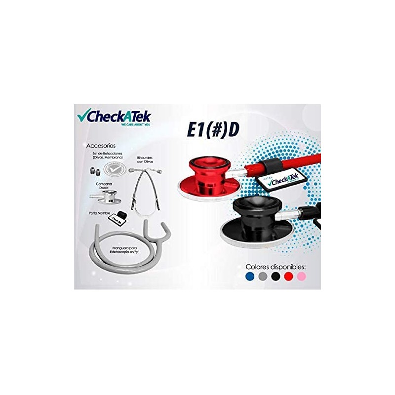 Estetoscopio Adulto Doble Azul