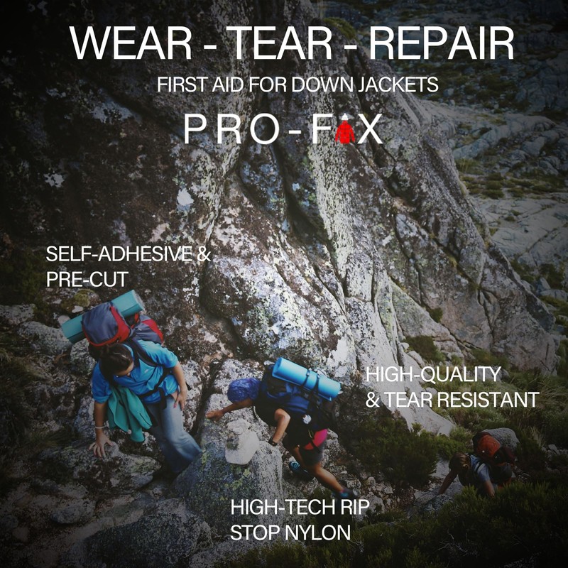 DJR Down Jacket Repair Patches (Self-Adhesive) (Silver)