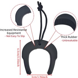 First Responder Door Stop,Door Wedge for Law Enforcement, Police, Emergency Medical Services, Firefighter Tools,Door Pinch Guard Stops Doors from Closing (4, Black Orange Yellow Green)