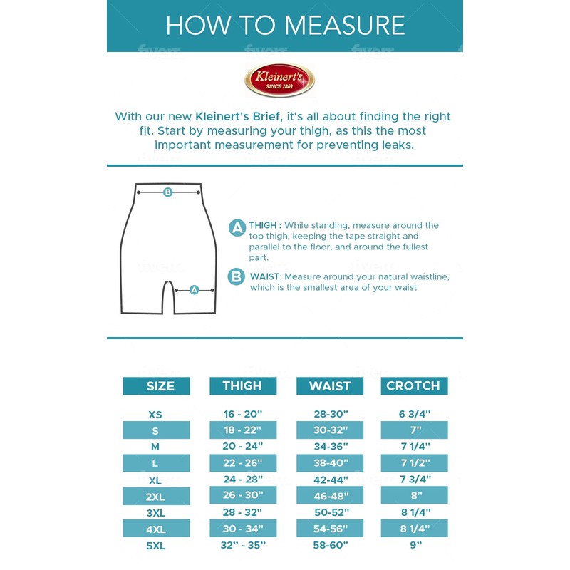 Incontinence Leak-Protection, Washable Pull-On Cover Pant, Advanced Duracool-Cool-Lightweight-Durable- Kleinert's (Black,