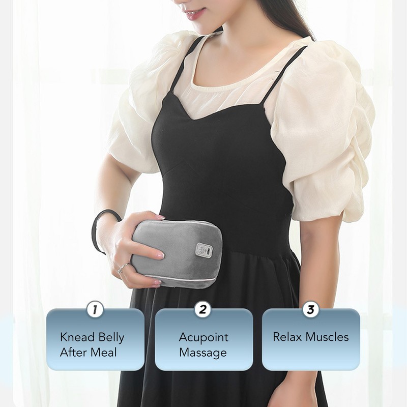Handheld Full Body Massager USB Multifunctional Portable Hot Compress Handheld