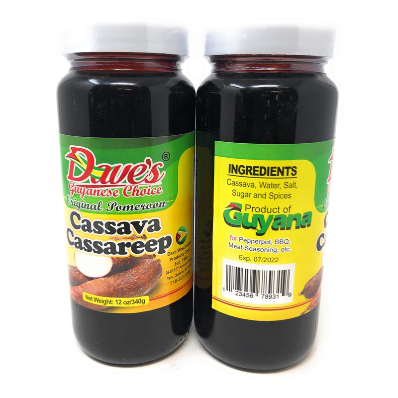Dave's Original Pomeroon Daves Guyanese Choice Original Pomeroon Cassava Cassareep