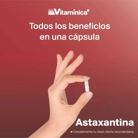 Astaxantina Vitamínica 30 Cápsulas