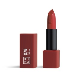 3INA MAKEUP - Vegan - Cruelty Free - The Lipstick 276 - Long-Lasting Lipstick - Matte Lipstick - Highly Pigmented Lip Pen - Matte - Chestnut Brown Shiny